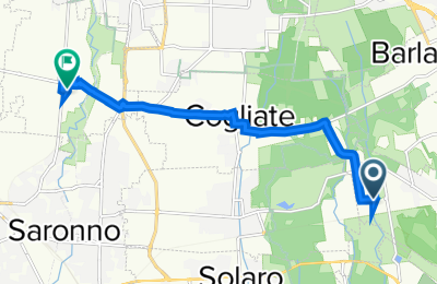 Route in der Bikemap App öffnen