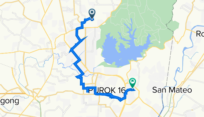 Cadena de Amor 39, Quezon City to Katuparan 105, Quezon City