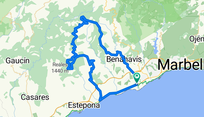 ESTEPONA - PEÑAS BLANCAS - BENAHAVIS