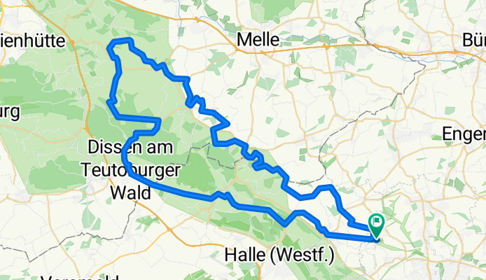 -Superschöne Tour: Deppendorf-Borgloh-