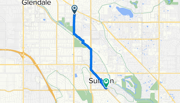 910 S Monaco Pkwy, Denver to 7777 E Yale Ave, Denver