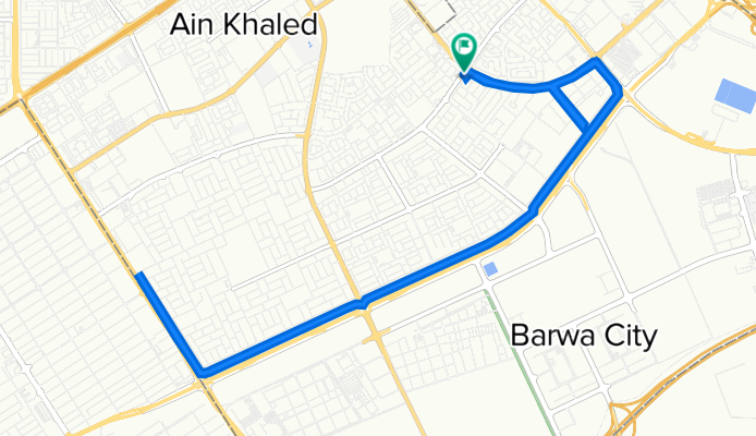 شارع وادي العطوريه, الدوحة to شارع وادي العطوريه, الدوحة