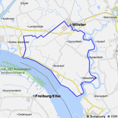 Tour de Wilstermarsch (Land unter Route 2)