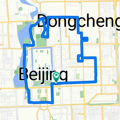 Beijing around Forbidden City CLONED FROM ROUTE 330785