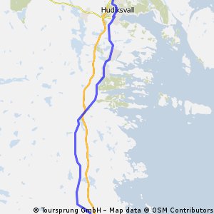 etapp 2, teil 3 sandarne -bergsjö