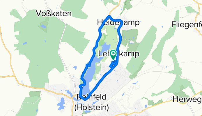Am Obstgarten 17, Reinfeld (Holstein) nach Am Obstgarten 19, Reinfeld (Holstein)