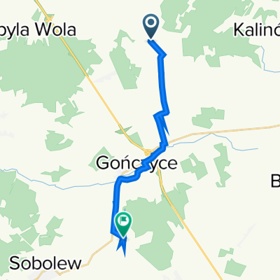 Górzno do Sokół