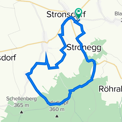 Stronsdorf Radfahren