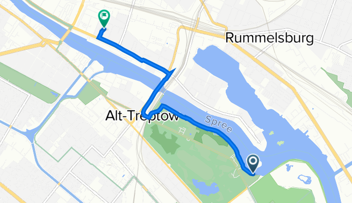 Insel der Jugend, Berlin nach Lehmbruckstraße 19, Berlin