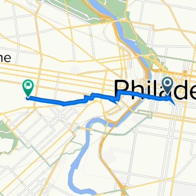 S 19th St, Philadelphia to 5332 Cedar Ave, Philadelphia