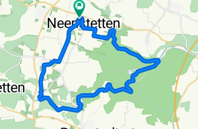 Route in der Bikemap App öffnen