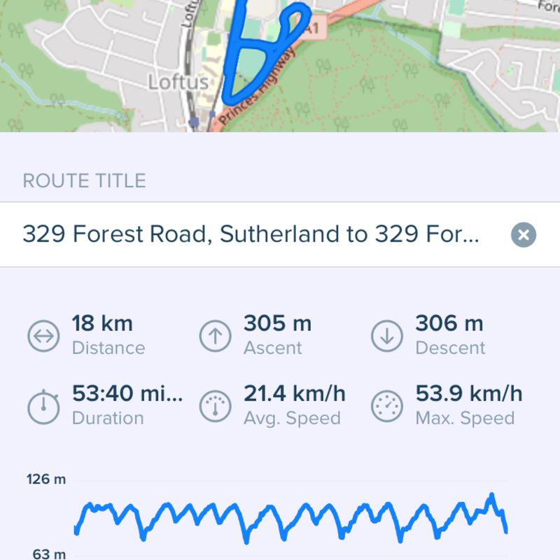 329 Forest Road, Sutherland to 329 Forest Road, Sutherland