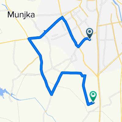 P D Malaviya College, Rajkot to 6QFW+P83, Rajkot