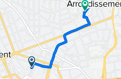 Route in der Bikemap App öffnen