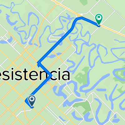 De Avenida Castelli 1200, Resistencia a Avenida Vélez Sarsfield