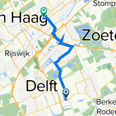 Kerkmeesterstraat 107, Delfgauw naar Strabolaan 1, Voorburg