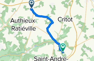 Route in der Bikemap App öffnen