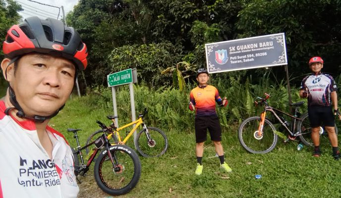 Photo 1 of the Bikemap route "Jalan Pekan Tenghilan, Tuaran to Tuaran"