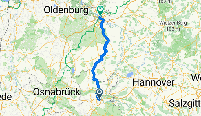 Radfernweg Bad Oeynhausen - Bremen