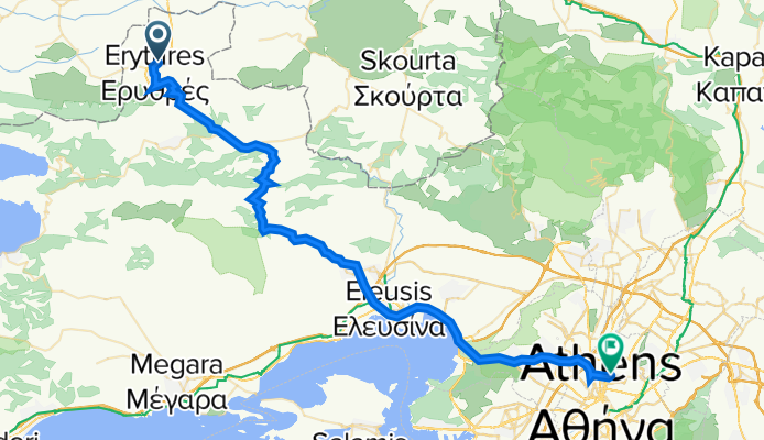 Ethniki Odos Elefsinas - Thivon, Ditiki Attiki to Negri Fokionos 25, Athina