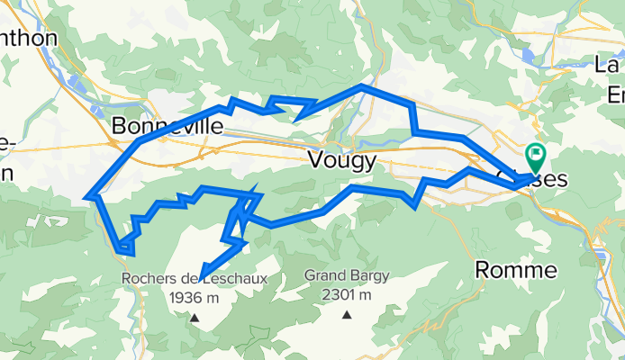 Cluses rit 4: Plateau d'Andey &amp; Col de Solaison