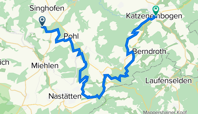 Diese Route in Bikemap Web öffnen