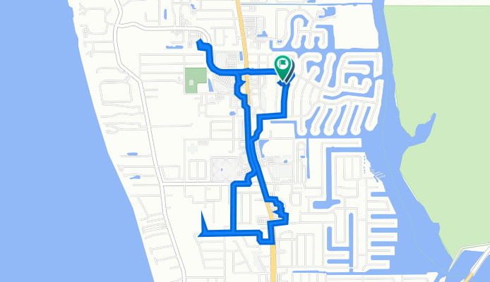 Saturn Street 1545, Merritt Island to Saturn Street 1555, Merritt Island