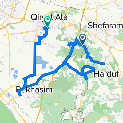 От Unnamed Road до Brenner Street 10, Kiryat Ata