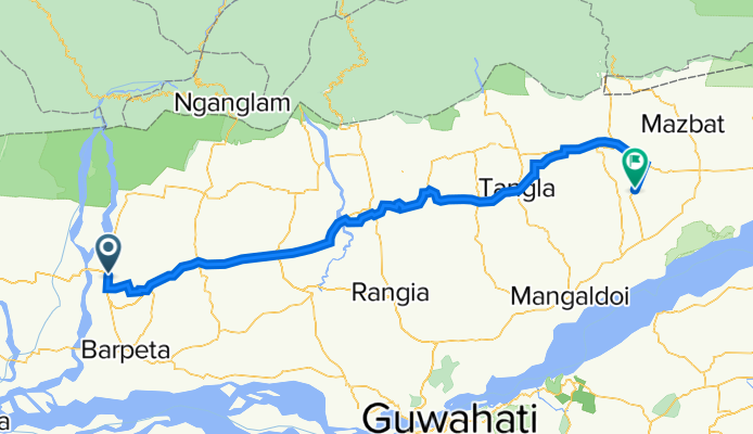 State Highway 2, Bala Bhitha to National Highway 15, Alisinga Janghal