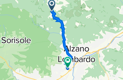 Route in der Bikemap App öffnen