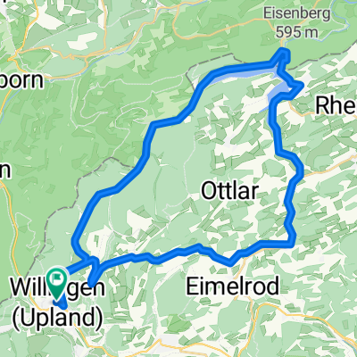 von Willingen an den Diemelsee und einmal fast rum. CLONED FROM ROUTE 555520