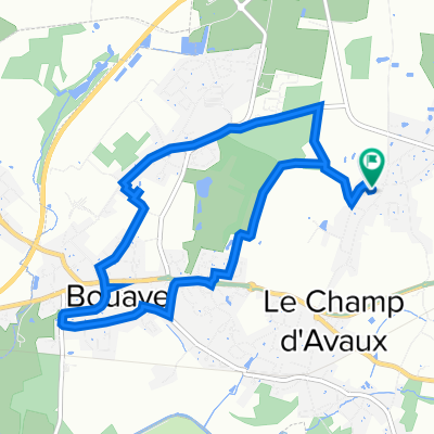 De 2 Chemin de l'Auvelon, Bouaye à 2 Chemin de l'Auvelon, Bouaye