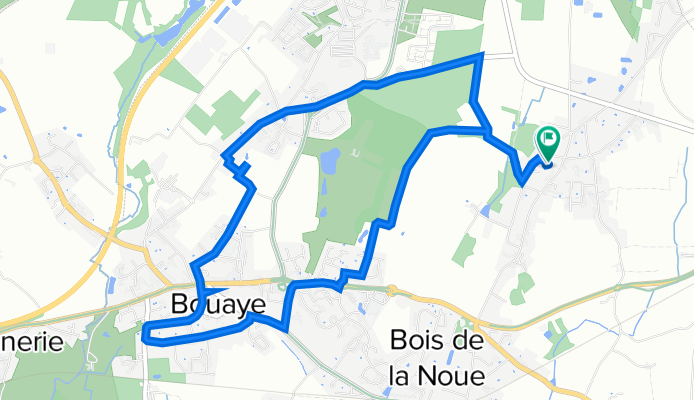 De 2 Chemin de l'Auvelon, Bouaye à 2 Chemin de l'Auvelon, Bouaye