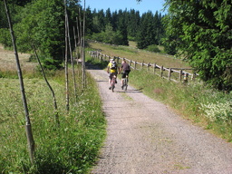 Hebe Bild 10 entlang der Bikemap-Route "Žacléř – Horní Albeřice – Niedamirów (PL) - Žacléř" hervor