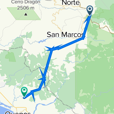 De P392+733 a Vía sin nombre, Naranjito