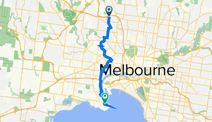 Carnarvon Road 101, Strathmore to Nelson Place 173, Williamstown