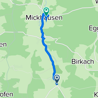 Scherstetten Radfahren