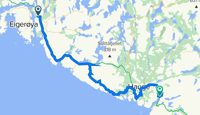 Egersund - Sogndalstrand/Jøssingfjord