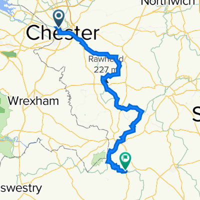 Chester to Prees Day 1