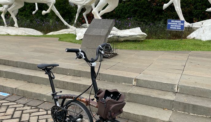 Photo 1 of the Bikemap route "DANAU BSB"
