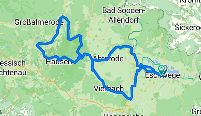 Bikeführer "Auf den Hohen Meißner"