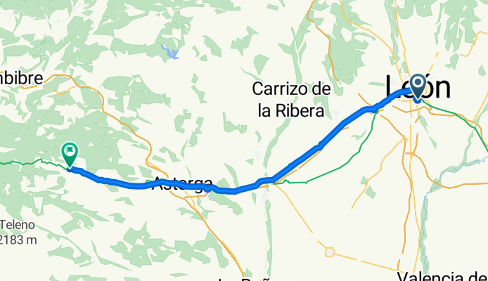 7. León - Rabanal del Camino
