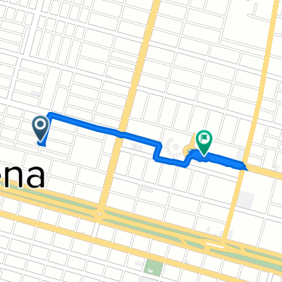 Rua Abelardo Antônio Pompermayer, 41–113, Vilhena a Avenida Presidente Tancredo Neves, Vilhena