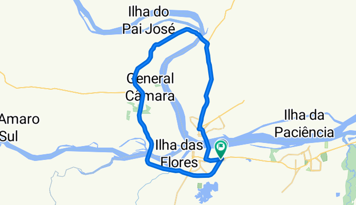 Saida de charqueadas pra volta do Barreto