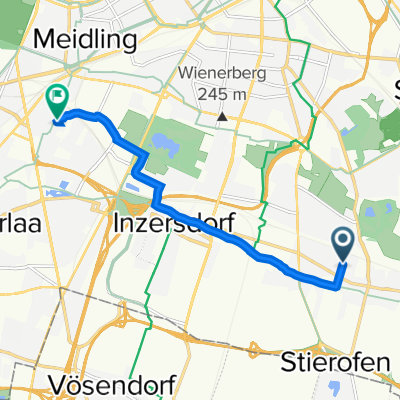 Franz-Mika-Weg 1A/1–1A/5, Vienna to Stüber-Gunther-Gasse 5/2–7/2, Vienna