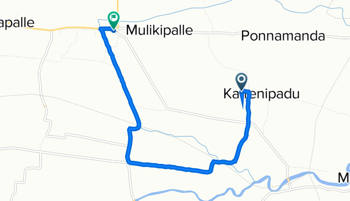 Route to SH 235, East Godavari