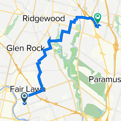 Lambert Road 502, Fair Lawn to Carter Lane 820, Paramus