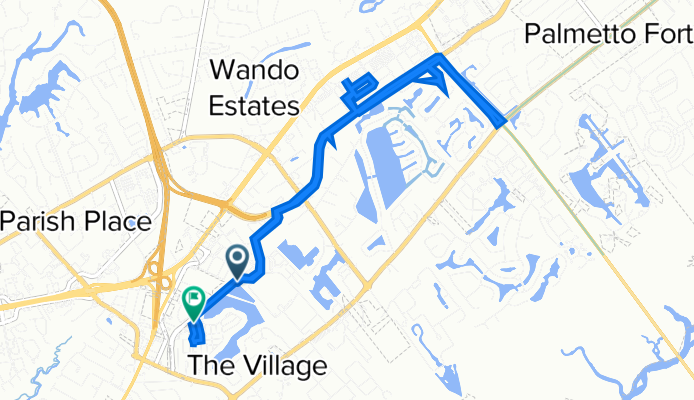 U.S. 17 1485, Mount Pleasant to Appling Drive 1240, Mount Pleasant