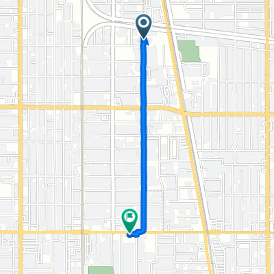 5921 Wilmington Ave, Los Angeles to 1832 E Florence Ave, Los Angeles