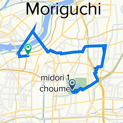 2丁目, 大阪市 to ５丁目 ３, 大阪市